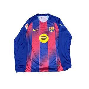 FC Barcelona | Men’s Medium Home Long-Sleeve Jersey